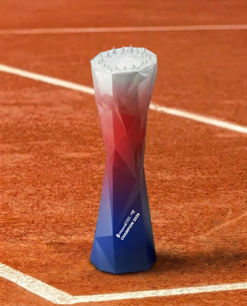 Bitpanda Hamburg Open Trophy 2026 designed and manufactured by Sustain Awards 2
