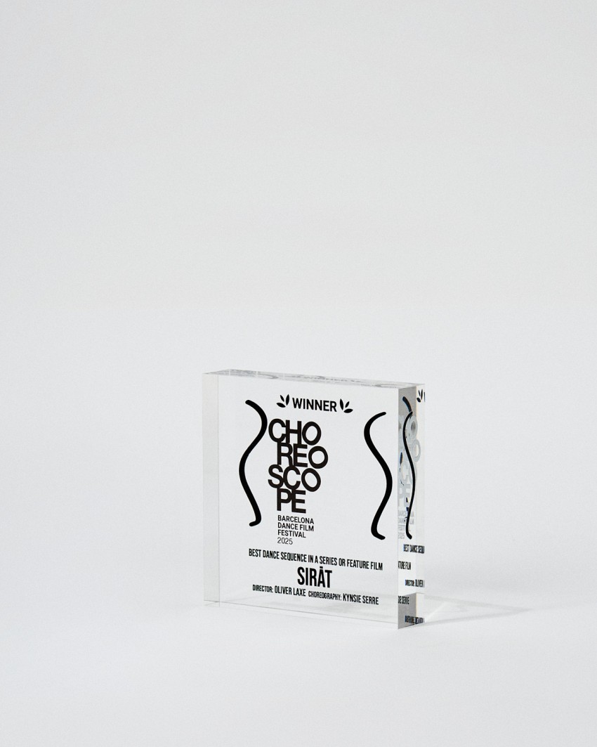 Acrylglas-Pokal im Ehrentafelformat, personalisierte VITRA MINI, Sustain Awards