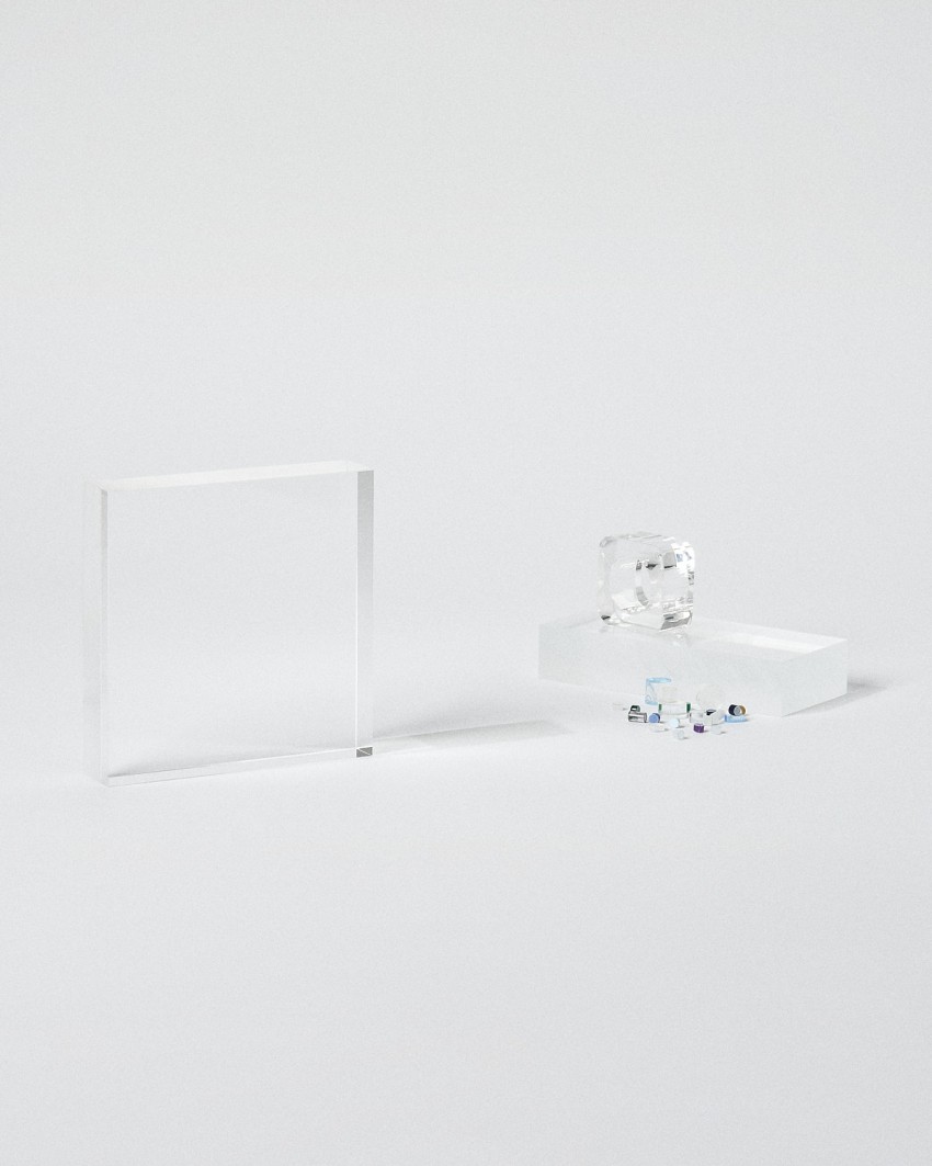 Acrylglas-Pokal im Ehrentafelformat, VITRA MINI zum Personalisieren, Sustain Awards